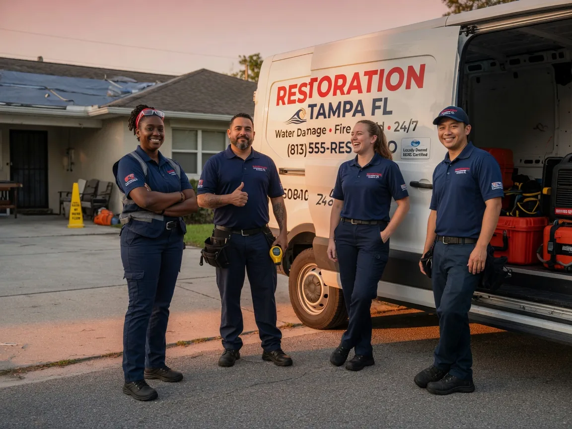Water Damage Restoration company in Vina, AL